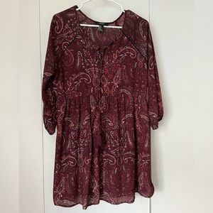 Paisley dress